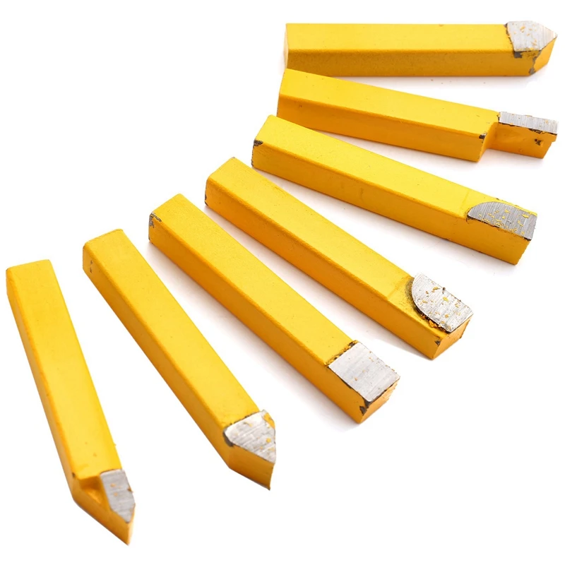 

27 шт., Твердосплавные наконечники для токарного станка, 8 х8 мм