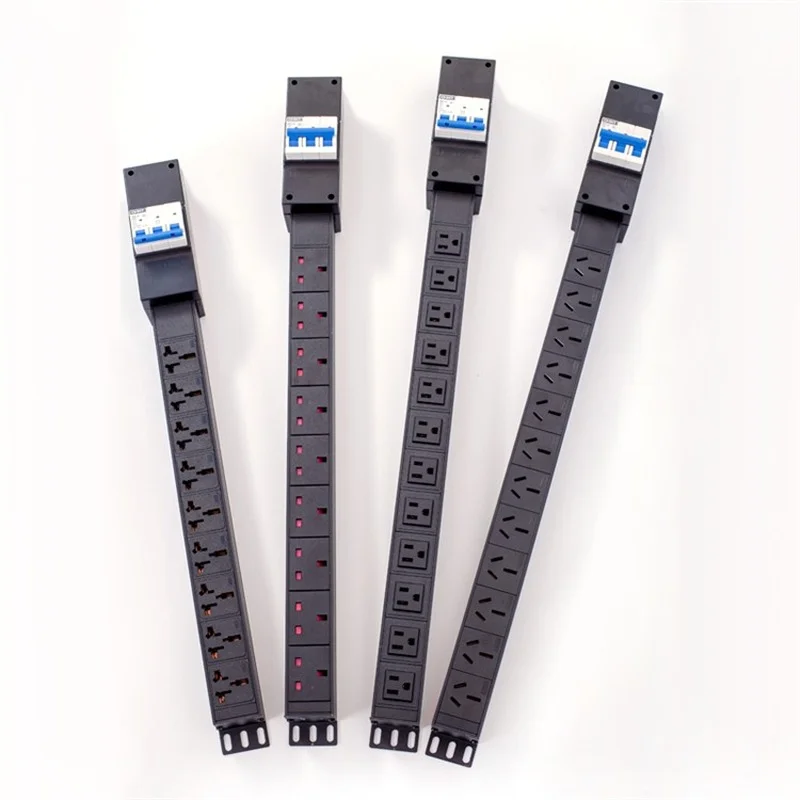 

3P 63A circuit breaker Heavy duty American 3 phase rack 12 way PDU socket