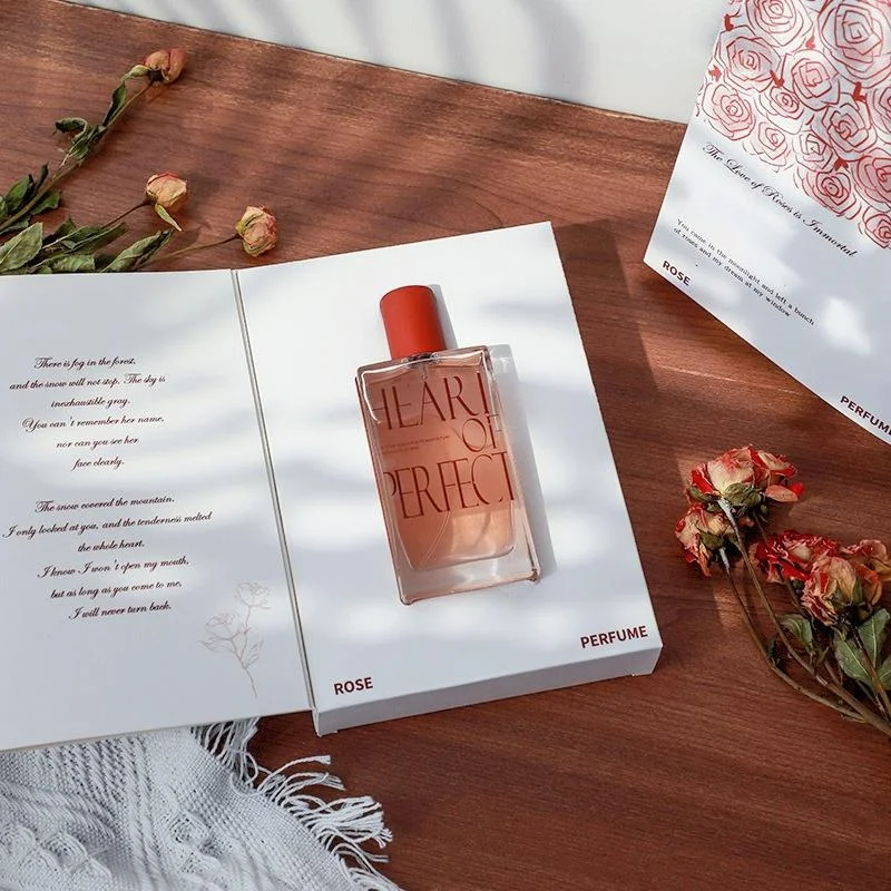 Novo anúncio Rose Lady Perfume Gift Box Set Fragrância duradoura Fresh Student Girl Perfume para pequenos grupos_voghion.com