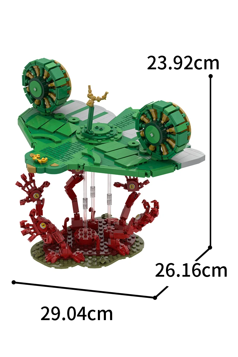 MOC Zeronai Geräte Modell Bausteine Spiel Zeronai Windwing Fliegende Fahrt DIY Design Ziegel Spielzeug Erwachsene Geschenk Für Fans – Detail 6