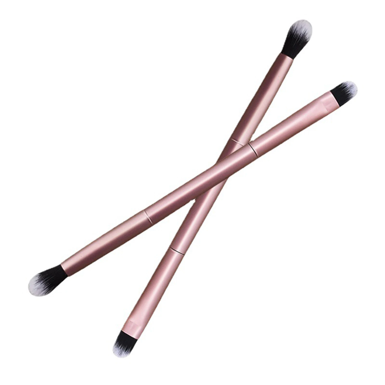 

1Pcs Multifunctional Double Ended Eyeshadow Eye Shadow Makeup Cosmetic Brush Tools Champagne Gold Eyeshadow Makeup Beauty Brush