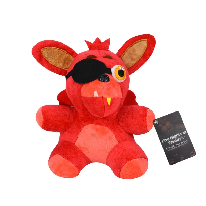 2025New FiveNight At Freddy Fnaf Cute Plush Toys Doll Bonnie Bear Foxy Cartoon Stuffed Dolls Freddy Toys For Children Fans Gifts