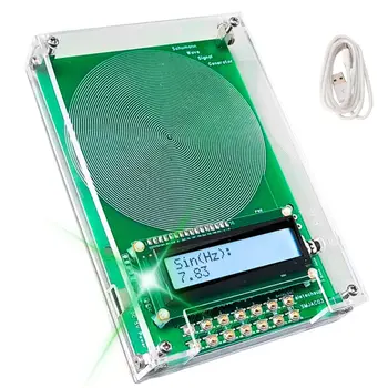 Generatore di frequenza Schumann Waves 7,83 Hz, generatore di impulsi a frequenza ultrabassa regolabile Risonatore Interfaccia di tipo C