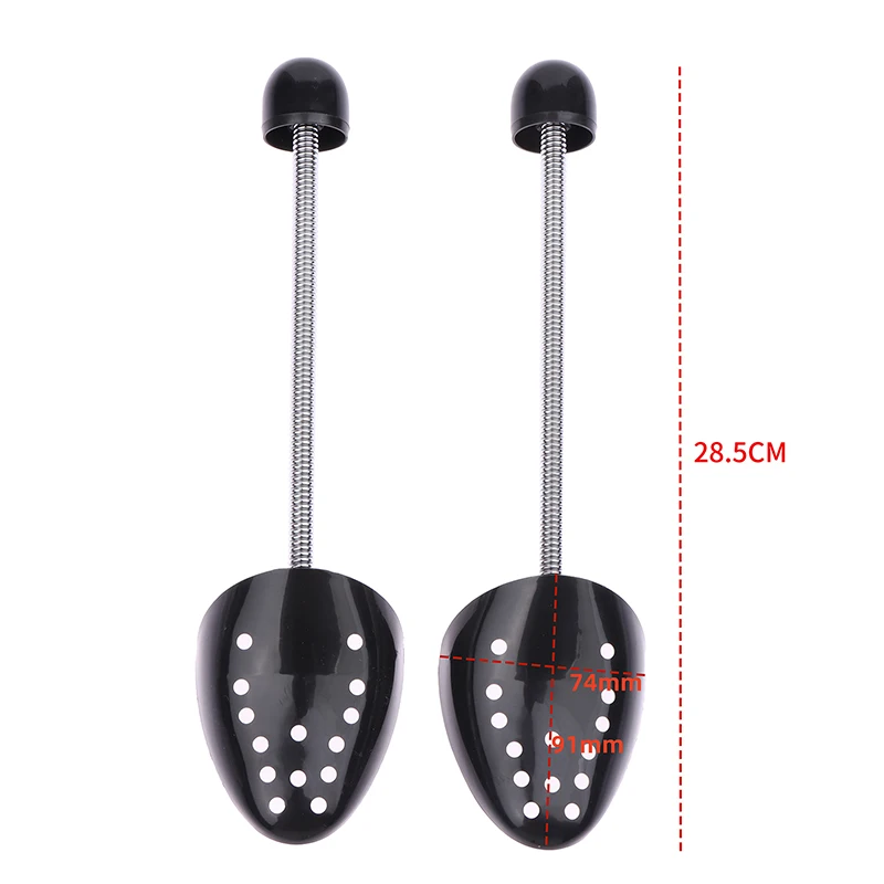 남녀공용 플라스틱 용수철 신발 나무, 고정 핏 지지대 스트레처 셰이퍼, 용수철 신발 나무, 1 쌍