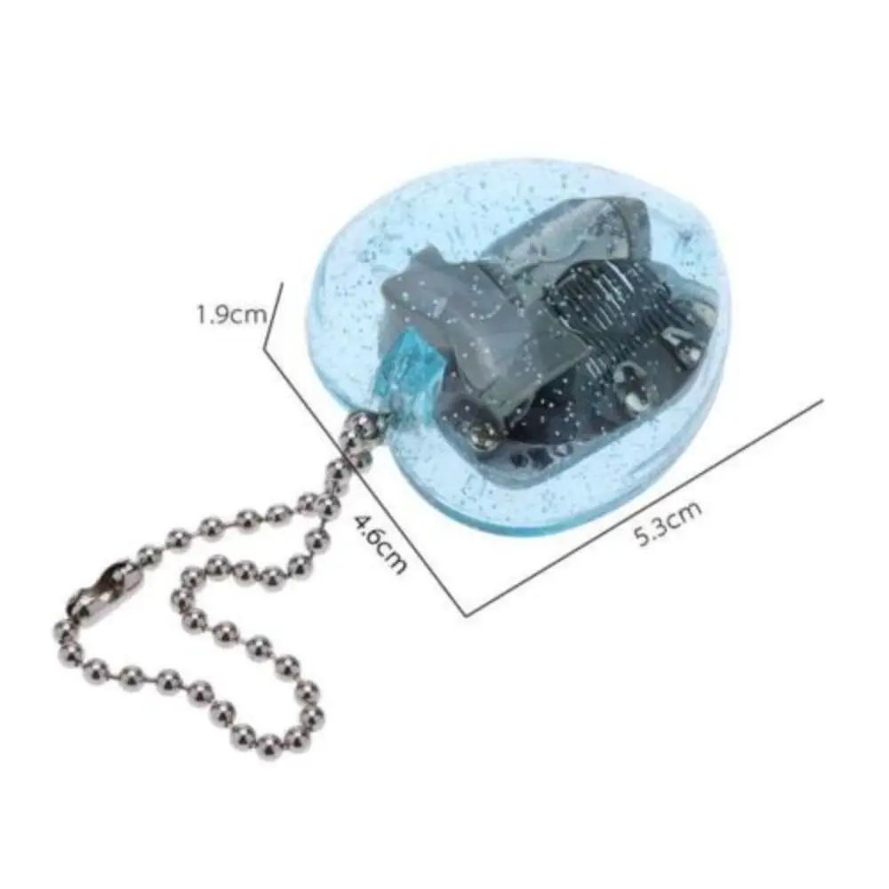 Heart-Shaped Musical Box Mini Acrylic Keychain Kids Music Box Creative Gift