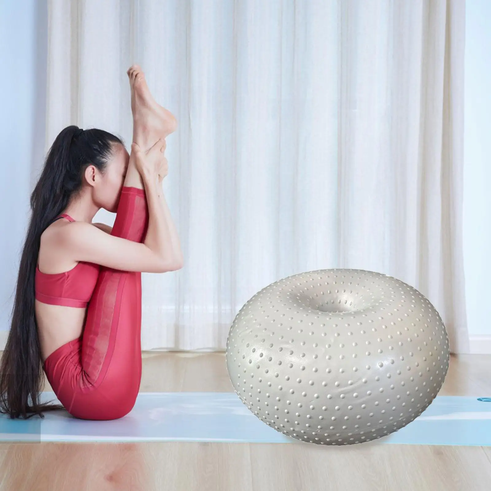 Donut Ball Exercise Ball for Yoga Core Training Balance Stability Training Donut Ball Exercise Ball for Yoga Core Training Balance Stability Training