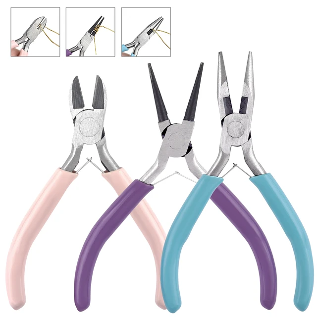 Jewelry Making Tool Kits Pliers Set  Diy Jewelry Making Plier Set - Diy  Jewelry - Aliexpress