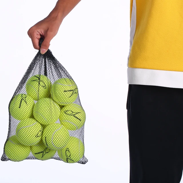 INSUM Tennis Balls,12-Pack Advanced Training Tennis Balls for Beginner Practice Balls, Pet Dog Tennis Balls with Mesh Bag 5
