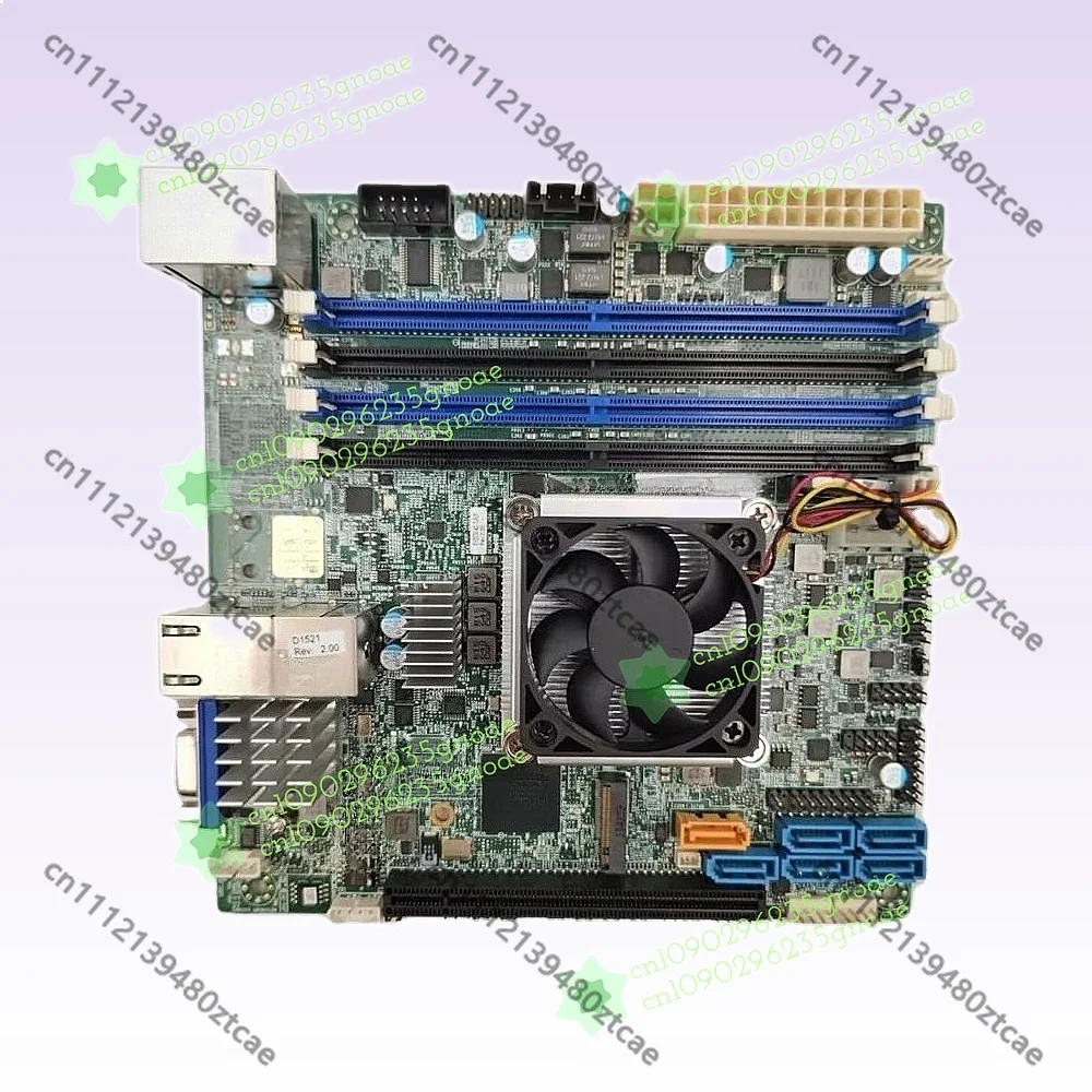 90% 새상품 X10SDV-4C-TLN2F NAS ITX 서버 마더보드 D1521 듀..