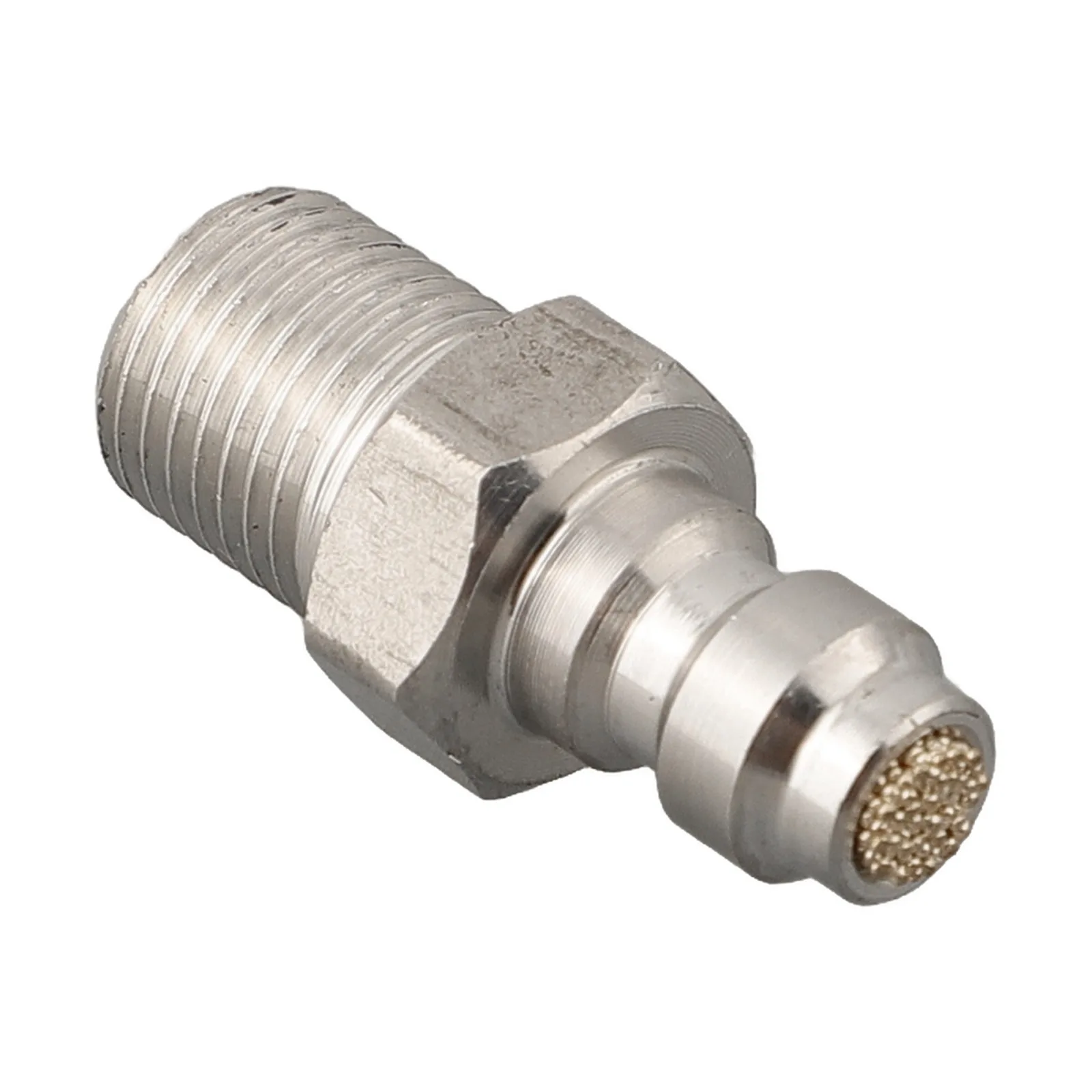 8MM M10x1 Adapter Pneumatic Quick Coupler Reliable Connection Secure Thread Fittings Convenient Dust Cap High-Quality Material