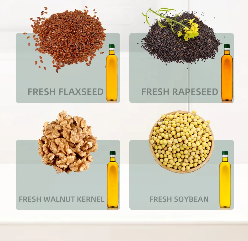 Description Picture 4 of itemIntelligent Household Oil Press Extract Oil B01S Stainless Steel Kitchen Appliance for Healthy Cooking Touch Oil Press Machine