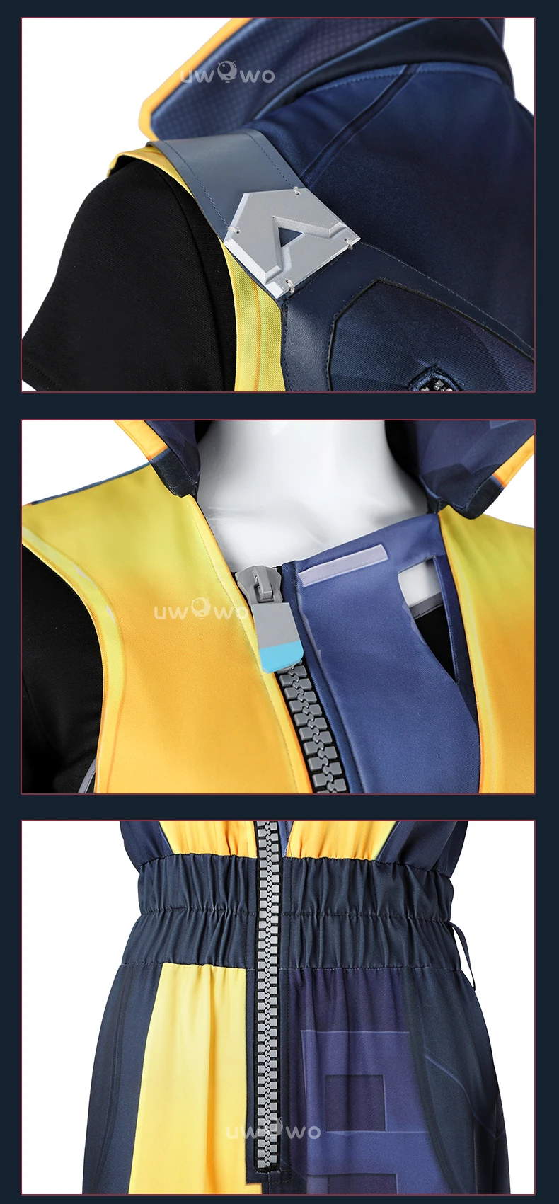 Game Valorant Waylayy Cosplay Kostüm Halloween Anzug XS-3XL 8