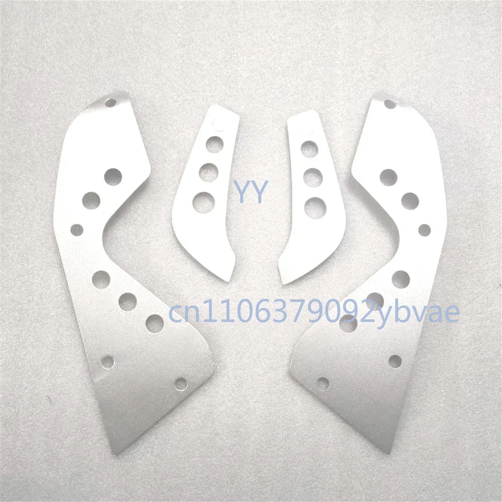금속 앞 발판 페달 플레이트 T-MAX500 TMAX500 2008-2011 오토바이 부품에 적합