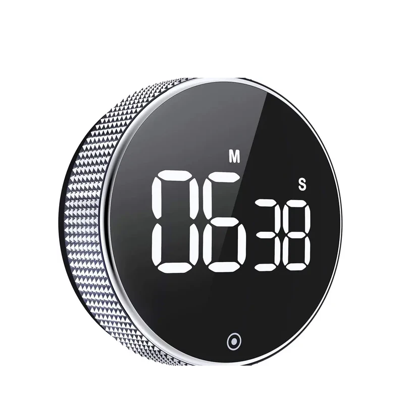 DigitalLEDKitchenTimerForCookingShowerStudyStopwatchAlarm