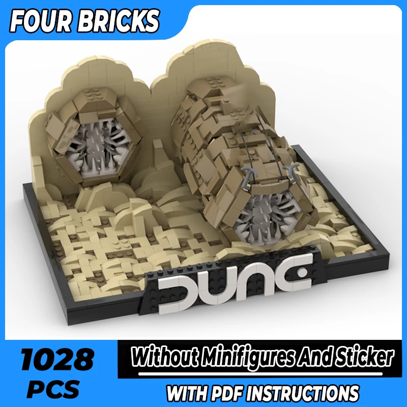 

Popular Star Movie Model Moc Building Bricks Desert Stronghold Technology Modular Blocks Gifts Christmas Toys DIY Sets Assembly