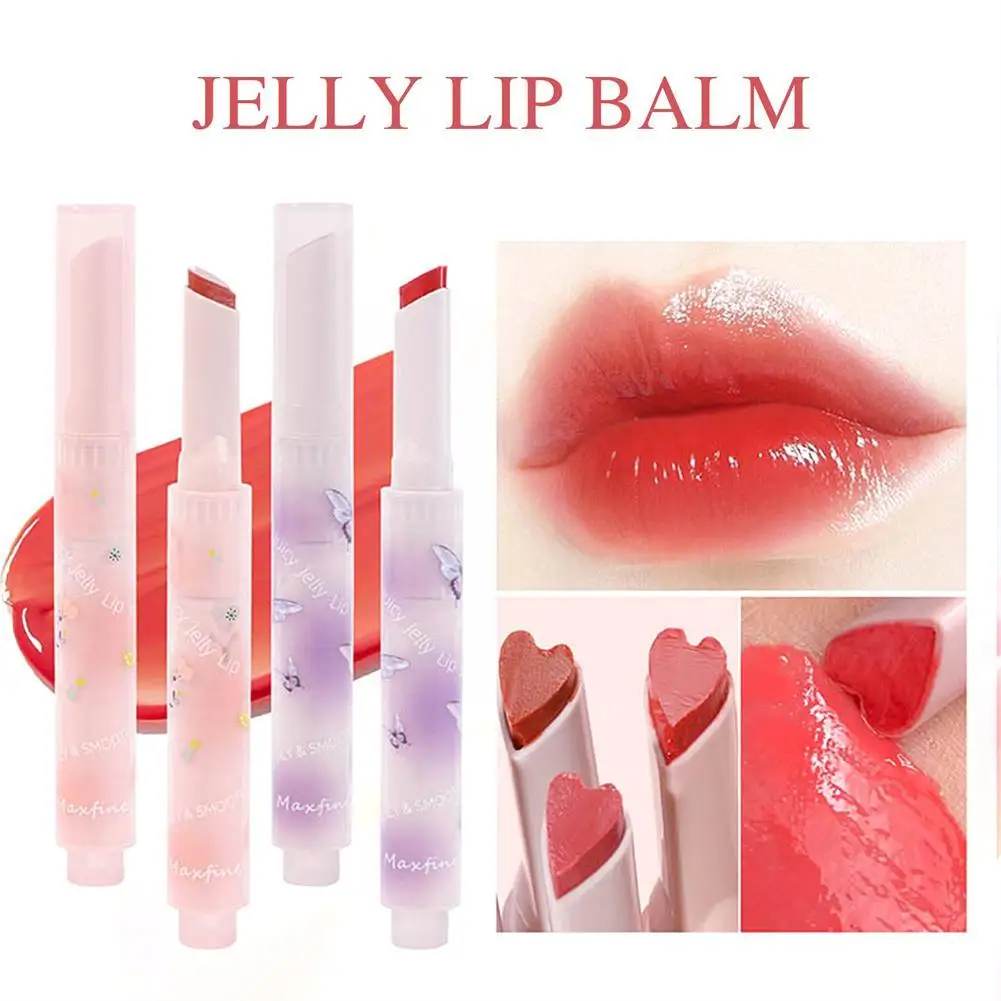 Moisturizing Lipstick Set Mirror Aqua Jelly Love Korean Makeup Long Lasting  Lip Balm Lip Tint Gloss 6pcs Kit - AliExpress