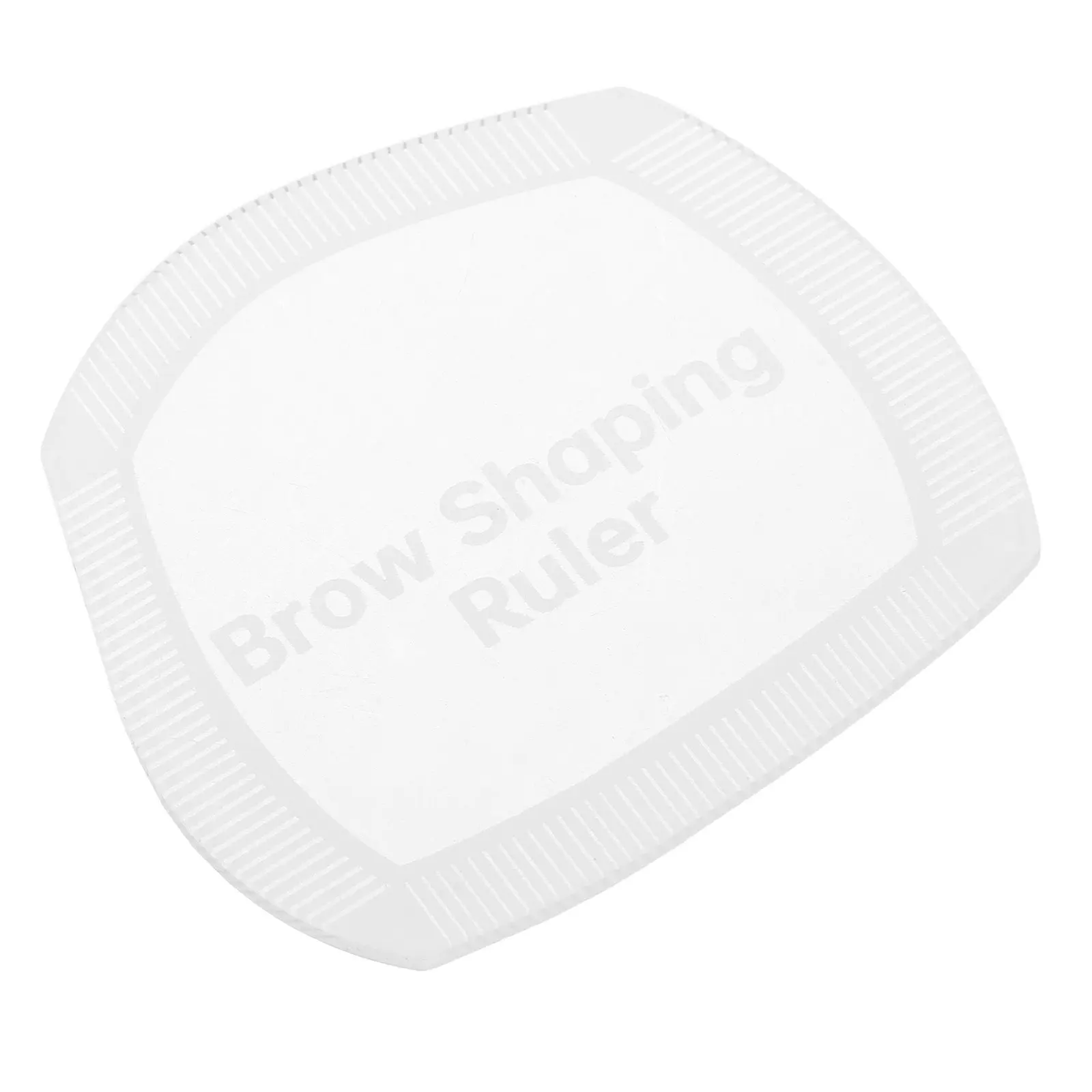 눈썹 맵핑 룰러 플라스틱 쉐이핑 툴 키트 간편 눈썹 그리기 가이드 전문 메이크업 스텐실 빠른 정밀 눈썹