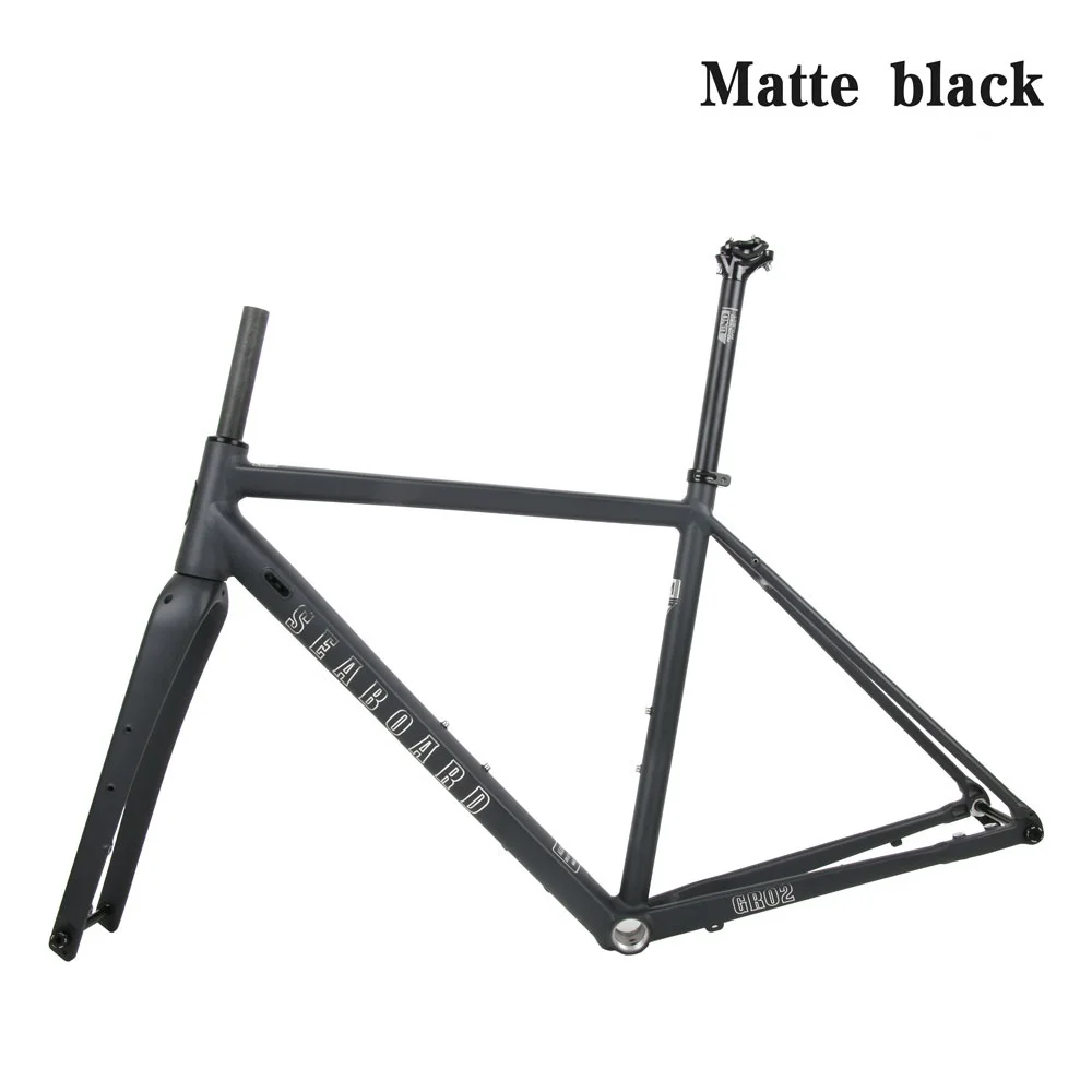 GR02 Seaboard Gravel Road Bike Frame 700C Barrel Shaft Aluminum