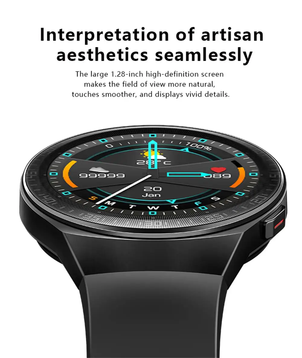 8G Memory Music MT3 Smart Watch Sound Record Storage Blue Tooth Call Smartwatch For Men Women Blood Pressure Fitness Tracker