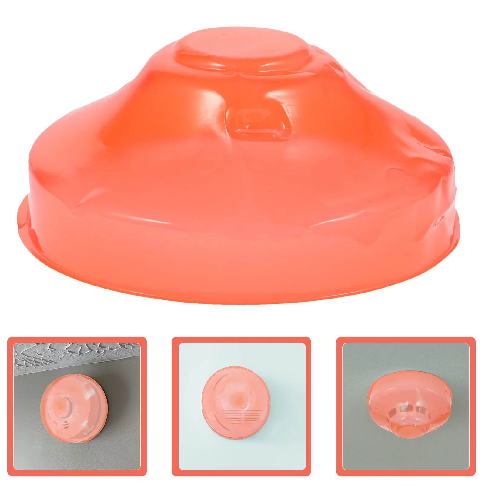 Smoke Cover Paint Cap Covers Plastic Decor Construction Alarm Dust Thicken Fire Alarms