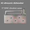 New Ultrasonic Dishwasher Portable Household Small Installation-free Dishwasher Automatic Cleaning Machine 110V/220V 3