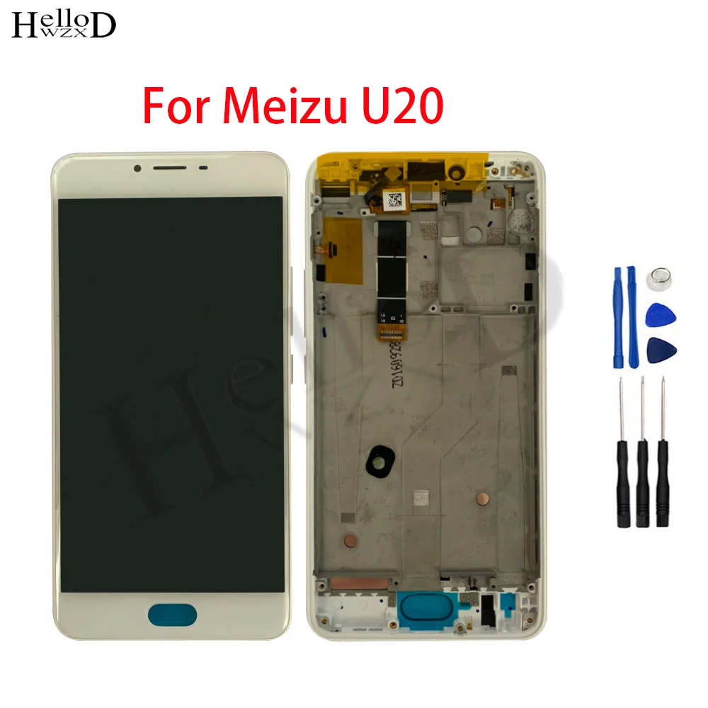 

Original 5.5" For Meizu U20 LCD Screen Display+Touch Panel Digitizer With Frame For Meilan U20 LCD Display Replacement