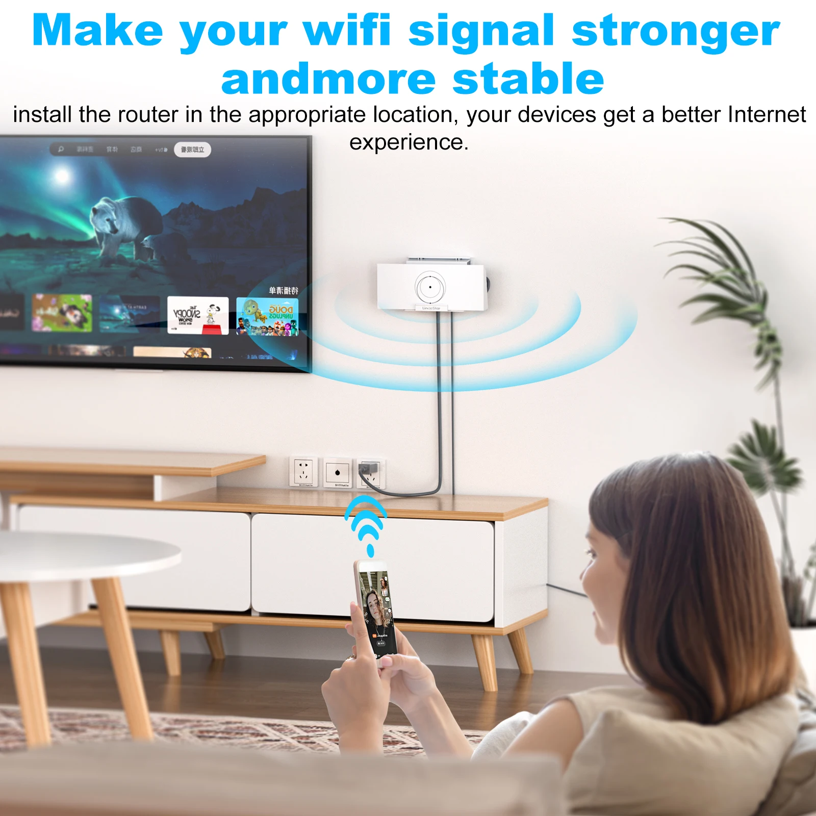 Starlink 메시 라우터 Gen3용 마운트 + StarLink 전원 공급 장치 브래킷 V3 - Star Link 인터넷 키트 위성 안정성 벽 홀더