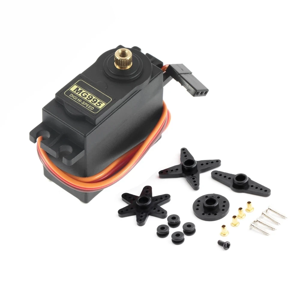 High-Torque Metal Gear Servo for DIY Projects and Robotics