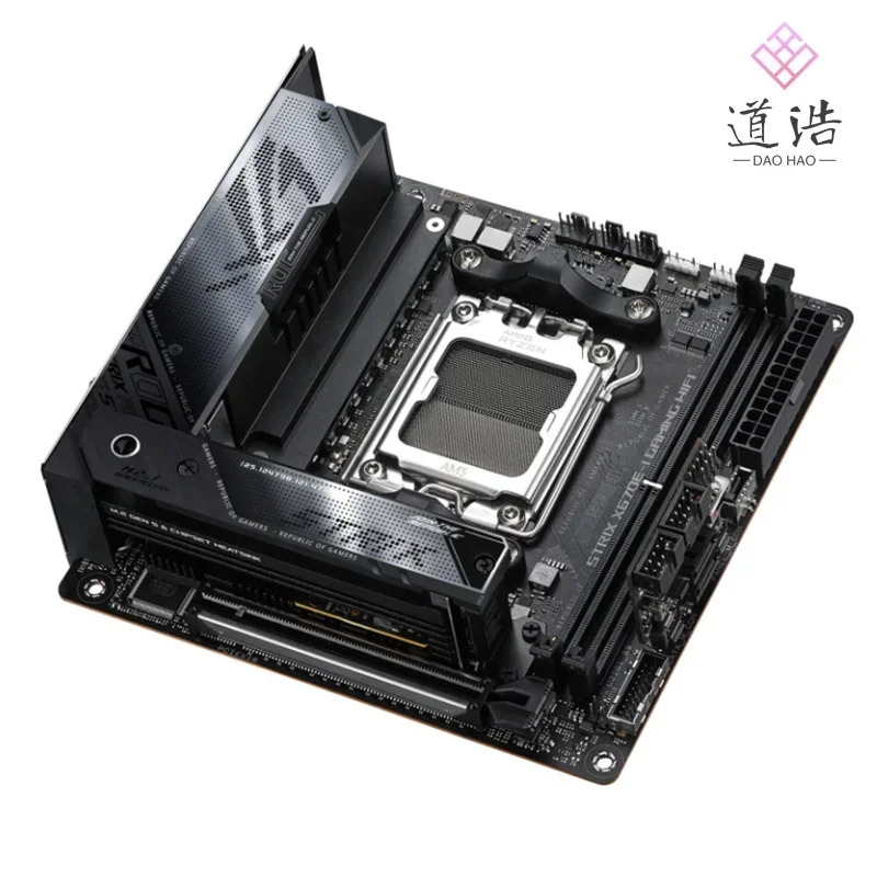 For ROG STRIX X670E-I GAMING WIFI Motherboard 96GB HDMI PCI-E5.0 Socket AM5 DDR5 Mini-ITX X670 Mainboard 5 For ROG STRIX X670E-I GAMING WIFI Motherboard 96GB HDMI PCI-E5.0 Socket AM5 DDR5 Mini-ITX X670 Mainboard - Image 3