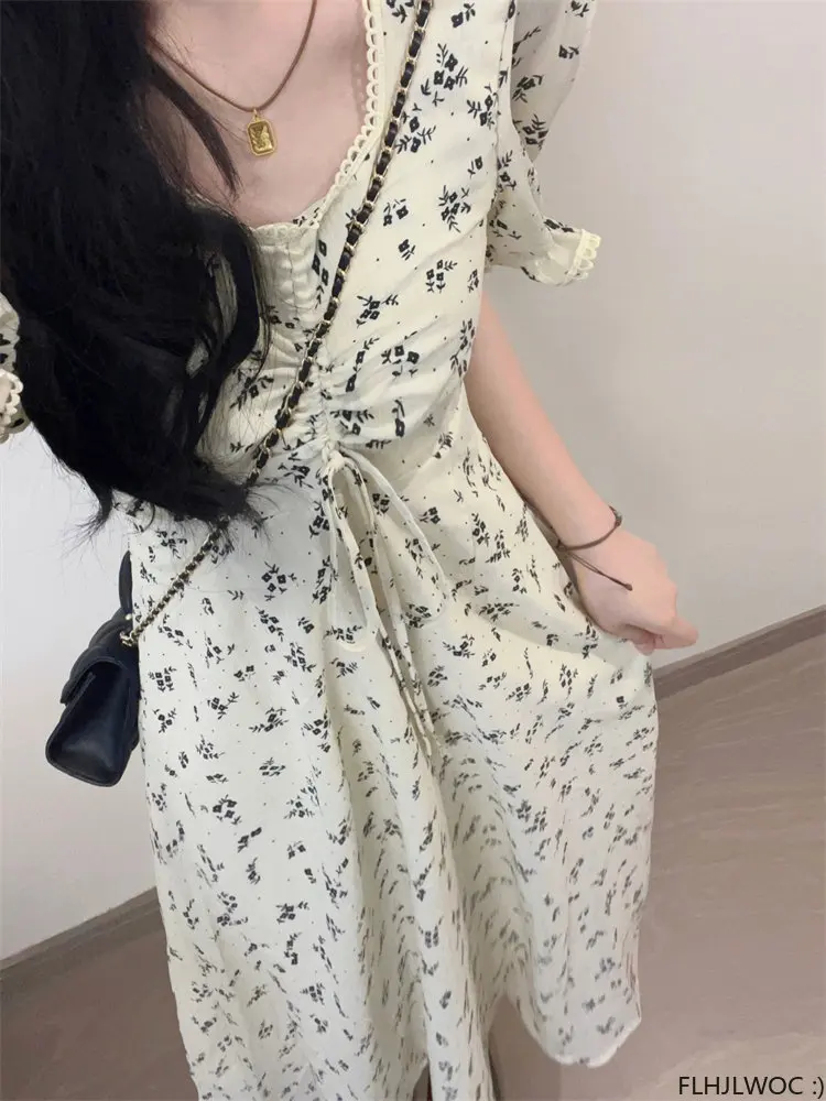 Korean Chic Dress Elegant Temperament New 2023 Woman Japan