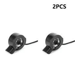 Universal Electric Bike and Scooter Thumb Throttle Controller (Black)
