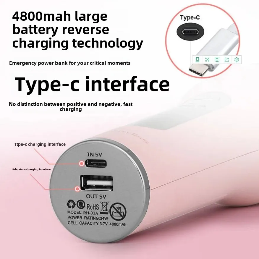 Portable Mini Lazy Curling Rod Automatic USB Charging Wave Creation Device Student Grade High Quality Hair Care Tool