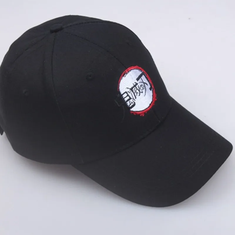 Demon Slayer Anime Kimetsu no Yaiba Kyoujurou Cap Cosplay Adjustable Baseball Hat Sunshade Hats Outdoor Riding