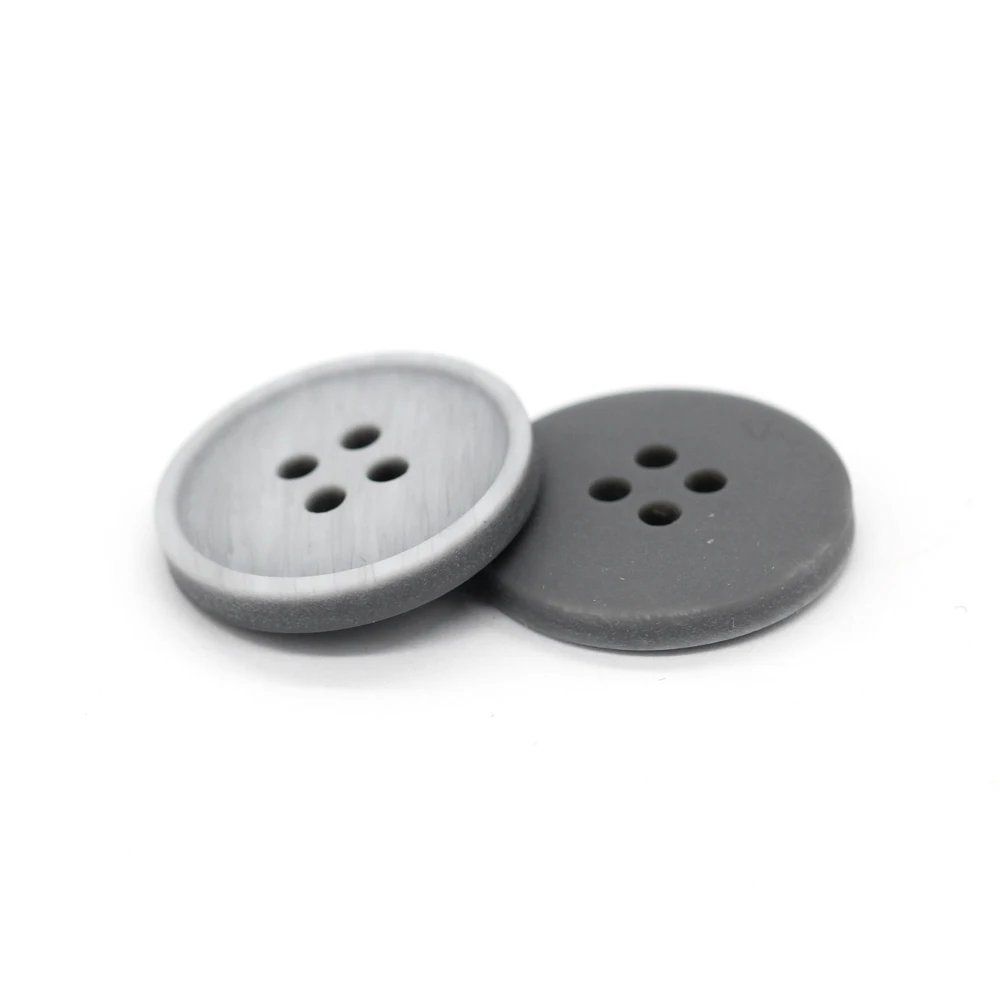 EQUBO 10Pcs 15/20mm Round Black Blue Grey Resin Buttons for Clothing Fashion Men Coat Suit Jacket Sewing Accessories Wholesale 5