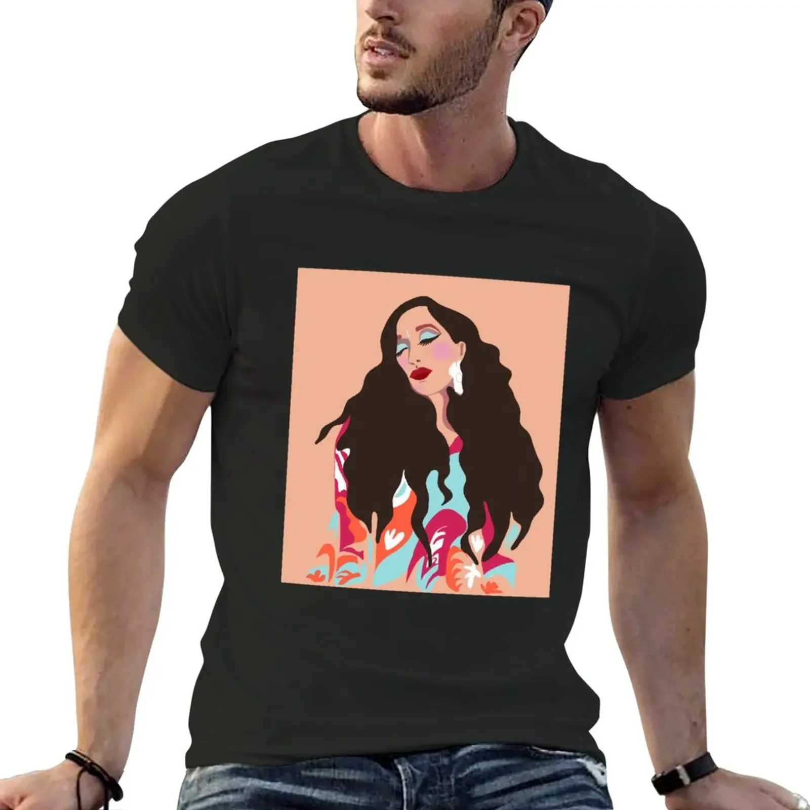 

Raveena Aurora T-Shirt animal prinfor boys anime t shirts for men cotton
