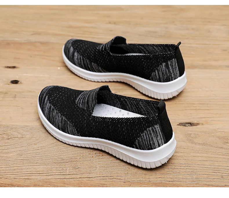 2023 Spring/Summer New Fashion Breathable Flat Bottom Casual Single Shoe Mesh Versatile Comfortable Casual Work Driving