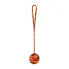 Pet Dog Training Toy Dogs Natural Rubber Ball On Rope Durable Toys Chew Teeth Cleaning Ball For Funny Excercise Play Outdoor 5