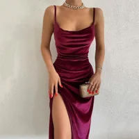Sadie Velvet Sleeveless Maxi Dress 4