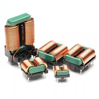 Common Mode Inductor 5mH 10mH Flat Wire EMI Common Mode Magnetic Loop Inductor, High Current Filter Inductor Coil 3