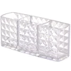 1-piece Diamond Patterned Mirror Cabinet Storage Box, Bathroom, Bathroom, Cosmetics, Lipstick Storage Rack 6