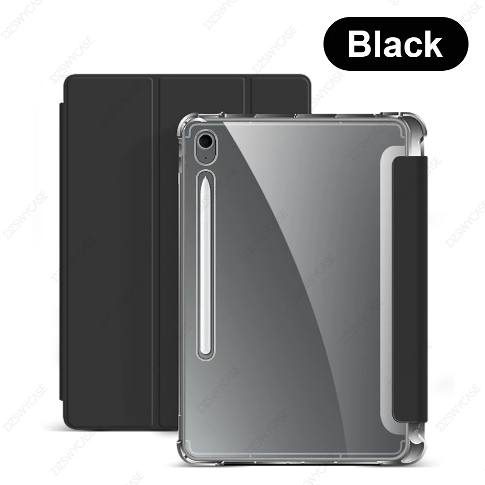 Transparent Clear Hard Tablet Case - Durable Protective Back Cover