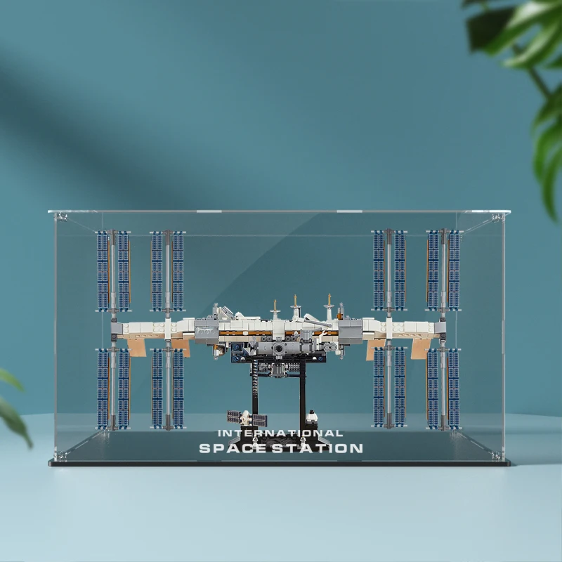 Acrylic Display Box for Lego  21321 International Space Station Dustproof Clear Display Case (Toy Bricks Set not Included） 5