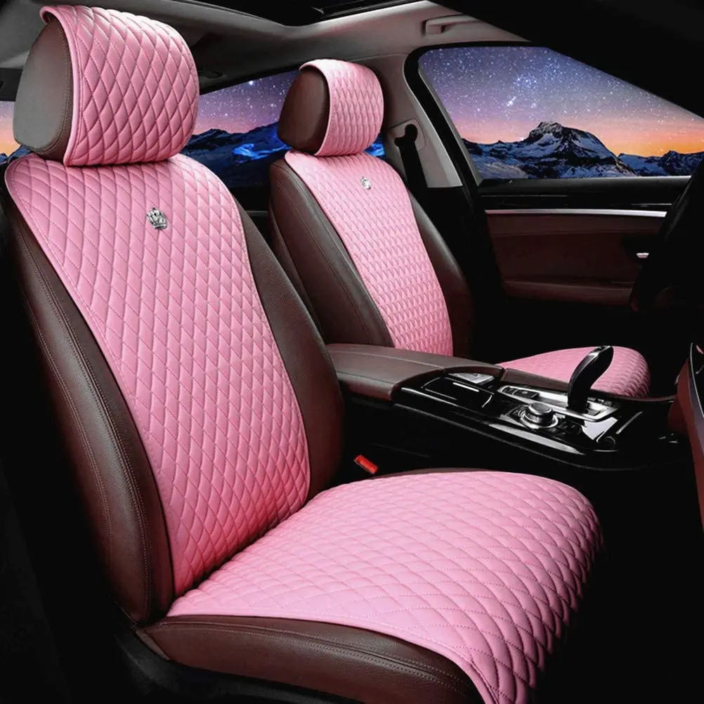 Plush Car Seat Cover Set Universal Pink Seat Cushion Auto Seat Protector  Mat Automobile Covers Fit Most Car Interior Accessories - Automobiles Seat  Covers - AliExpress