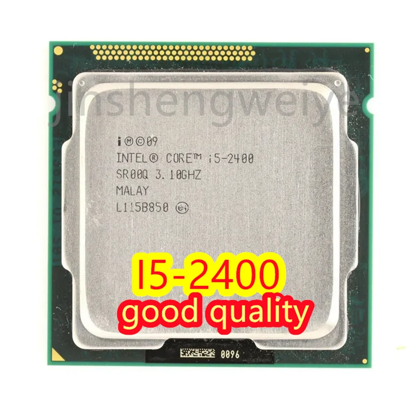 Processore I5 2400 Quad Core 3.1Ghz Lga1155 Tdp 95W 6Mb Di Cache I5-2400 Cpu Del Computer Nuovo In Magazzino