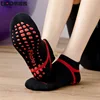 Large Size Silicone Anti-slip Dance Sports Socks Cotton Breathable Ballet Pilates Yoga Socks Unisex Men Women Indoor Floor Socks 4
