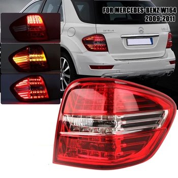 Left/Right Side Tail Lamp For Mercedes-Benz W164 ML-Class ML300 ML350 2009 2010 2011 Rear Tail Light Brake Lamp with 1