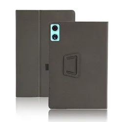 Magnetic PU Leather Folio Stand Tablet Cover, 11-Inch 2024 for Teclast P50AI (Black)