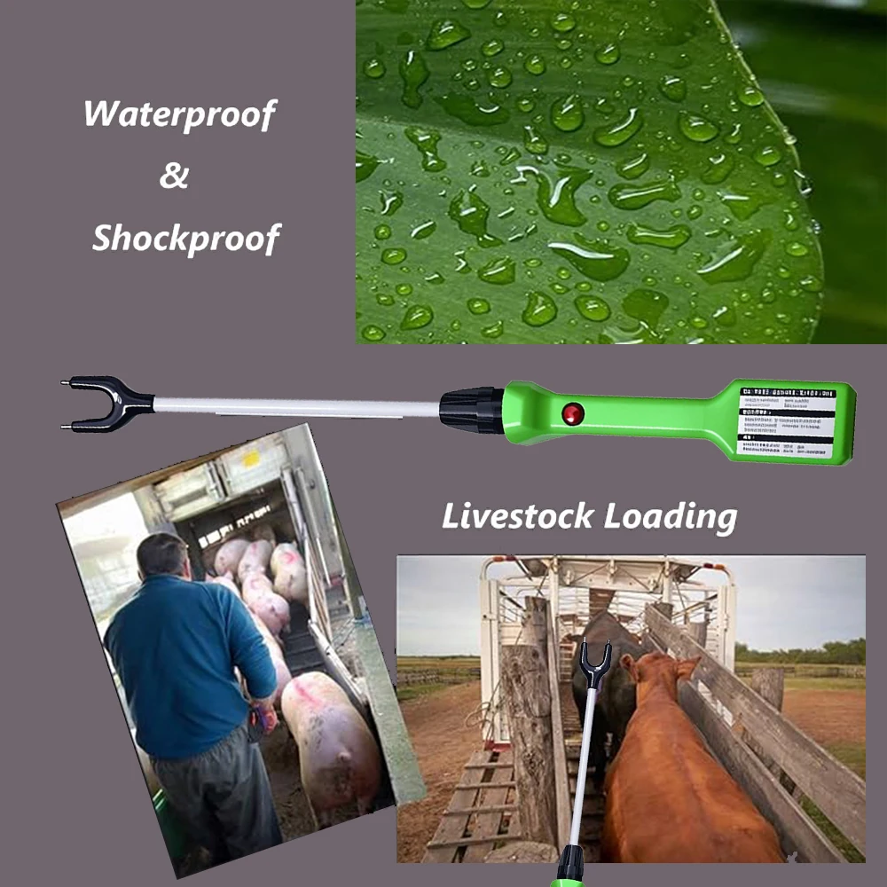 65cm Rechargeable Electric Pig Catcher Waterproof Electric Driving Stick Cattle and Sheep Driving 5