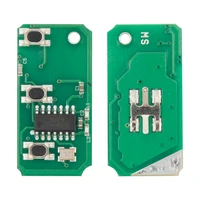LIXIANG 315/433MHz 4D63 4D60 รถรีโมทกุญแจสําหรับ Ford FUSION Focus Mondeo Fiesta Galaxy HU101 FO21 ใบมีดรถพลิกคีย์ 2