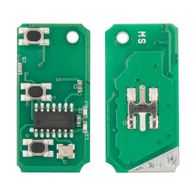 LIXIANG 315/433MHz 4D63 4D60 รถรีโมทกุญแจสําหรับ Ford FUSION Focus Mondeo Fiesta Galaxy HU101 FO21 ใบมีดรถพลิกคีย์ 2